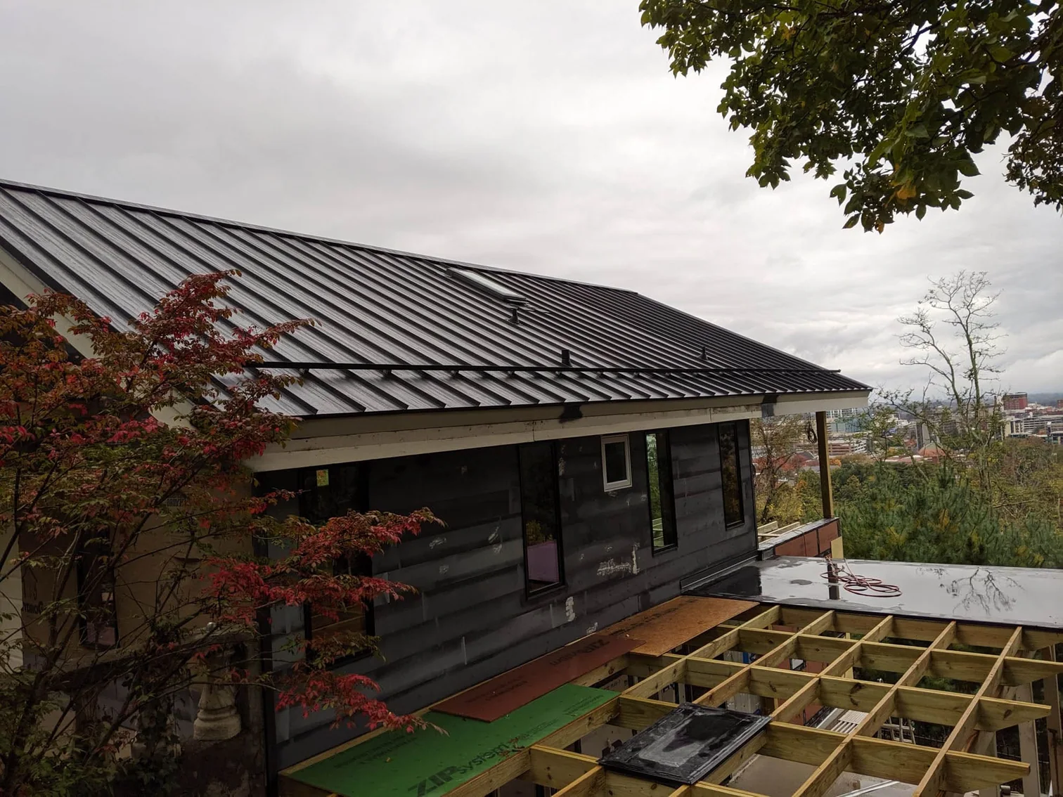 STORM DAMAGE RESTORATION — Metal Roof & Deck Rebuild After Wind Damage