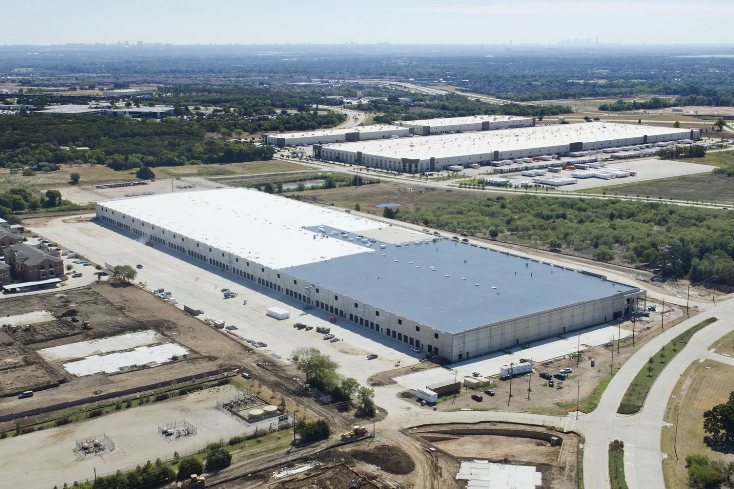 COMMERCIAL ROOFING — Industrial Warehouse TPO Roofing